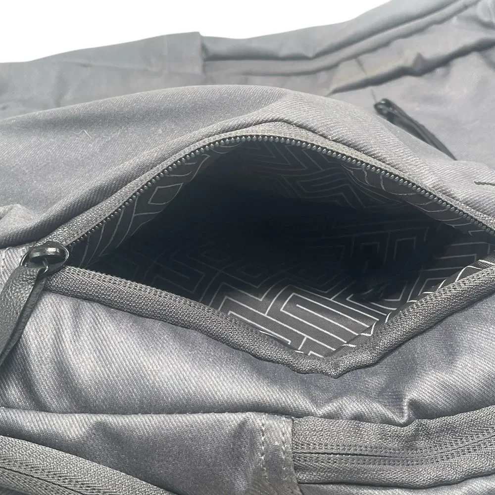 High Sierra Backpack Business Proslim USB Laptop Bag Mercury Gray Black